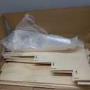 Barydat Wooden Card Display Stand Stationary Organizer Sticker Stand for Vendor Crafts Greeting Card Organizer Rack Retail Display Holder(23.23 x 14.96 x 22.44 Inch (4 Tier),Wood)