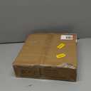 Corner Bamboo Bread Box for Kitchen Counter Large Capacity Rustic Bread Storage Container with Wavy Arcylic Transparent Door Vintage Storage for Homemade Bread (Brown)