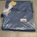 LIBERECOO 8FT Round Pool Cover Pillows for Above-Ground Swimming Pools, 0.4mm Extra Durable Long-Lasting Inflatable Winter Pool Pillows, Ropes Included