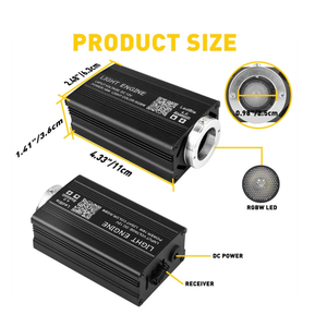 500pc Fiber Optic Car Home Headliner Star Light Kit Roof Ceiling Lights Remote