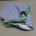 Abbylike 4 Pack Dog Shirts, Soft German Velvet Turtleneck Puppy Tops, Lightweight Stretchy Sleeveless Dog Sweater for Winter Indoor Wear, Cute Warm Pet Pullover Clothes(Sky Blue and Green,M)