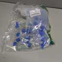 Twdrer 50PCS 5ml Plastic Graduated Vial Tube with Screw Caps,Small Test Sample Bottles Tubes Container with Lid