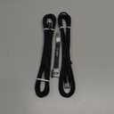 JSAUX USB C Cable [2-Pack 10ft], USB A to USB Cord Fast Charging for iPhone Air, iPhone 17, iPhone 17 Pro, iPhone 17 Pro Max, iPhone 16/iPhone 15 Series, Samsung S20 S10, Note 20 10, Car Play-Black