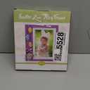 Easter Purple Glitter 4" x 6" or 5" x 7" Pewter Picture Frame