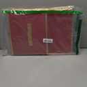 Simplify Holiday Jumbo Storage Box | Christmas Décor Organizer | Good for Seasonal Items | Closet Storage | Collapsible | Lidded | Red 2 pack