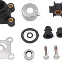 394711 Water Pump Impeller Kit for Johnson Evinrude 8-15HP Outboard with Housing 1974-UP 18-3327