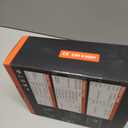 AIOMEST Megohmmeter 0.1M-20G Digital Insulation Resistance Tester with 50V/100V/250V/500V/1000V Output Voltage, Data Logging, 10V~600V AC/DC Voltmeter Megohm Meter w/Test Lead & Zipper Bag (red)