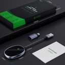 Wireless CarPlay Adapter for Apple CarPlay, Easy to Upgrade Wired CarPlay to Wireless,Auto Connect, Mini Size, Compatible with Cars from 2017 & iOS 10+