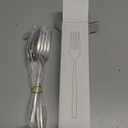 KINGSTONE Dinner Forks Set, 4-Piece Silverware Flatware Cutlery Dessert Forks (8.3-Inch), Forged Food-Grade Stainless Steel, Mirror Finish & Dishwasher Safe, Use for Kitchen, Home, Wedding, Party