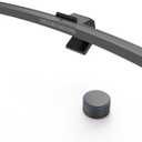 ONWAY Curved Monitor Light Bar with Wireless Remote,Monitor Light Bar with Auto-Dimming and Camera Base,Applicable to All Screens. No Screen Glare,for (Basic)