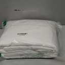 Bedsure White Oversized King Duvet Cover - 3 Pieces Prewashed Cotton-Like Extra Soft Bedding Set, Includes 1 Duvet Cover 120x98 Inches with Zipper Closure & 2 Pillow Shams, Comforter Not Included