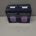 2 x Night Light, Table Bedside Lamp for Kids, Dimmable Touch Lamp with 8 Brightness Levels and RGB Modes, Timer & Memory Function, Portable LED Night Light for Bedroom, Baby Nursery, Living Room, Outdoor