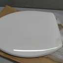 Little2Big Toilet Seat with Built-In Toddler Potty Training Seat, Slow Close, Easy to Install, Made in USA, ELONGATED, White