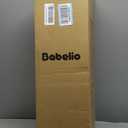 BABELIO Crib Mattress Memory Foam Toddler Mattress 2-Stage Standard Size Baby Mattress with Removable Waterproof Cover Grey
