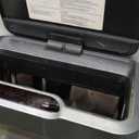 EKO Mirage-T 50 Liter / 13.2 Gallon Touchless Rectangular Motion Sensor Trash Can, Brushed Stainless Steel Finish