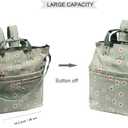 Diaper Tote Bag Totepack Backpack Crossbody Bag 3 in 1 for Women Laptop Backpack Multifunctional with Insulated Pockets