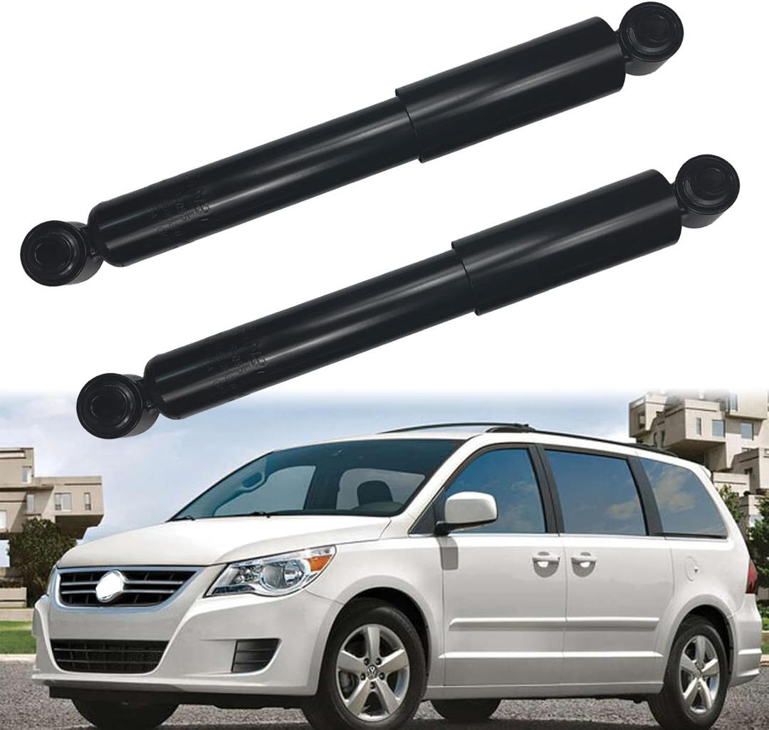 2PCS Rear Shock Absorbers Struts, for Chrysler Town & Country 2008-2016, for Dodge Grand Caravan 2008-2018, for Ram C/V 2012-2015, for Volkswagen Routan 2009-2012, #OE 37290, 349073
