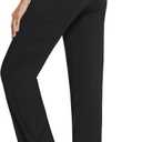 SPECIALMAGIC Women Yoga Sweatpants Pajama Wide Leg Cotton Drawstring Lounge Pants Leisure (S)