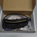 Waterproof Motorcycle Side Fairings Headlight LED Turn Signal Light Trim Lamp For Harley Low Rider ST FXLRST 2022-2025 2023,Low Rider El Diablo FXRST 2022, Black color