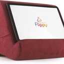 Flippy Original Tablet Pillow Stand & iPad Holder, Gift for Book Lovers & Readers, Multi-Angle Stand with Storage for Lap, Desk & Bed, Compatible with Kindle, Fire, iPad & Samsung, Nebbiolo (Nebbiolo 4.0)