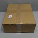 50 Pcs 30oz Round and 28oz Square Disposable Kraft Paper Bowls with Lids, Meal Prep Containers Disposable Large Food Soup Christmas Take out Serving Bowls, Microwave Safe for Hot/cold Food