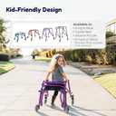 Inspired by Drive Nimbo 2G Mobility Aid Lightweight Posterior Walker, Large, Wizard Purple