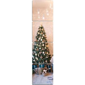 Unbreakable Wall Mirror Full Length,Over the Door Mirror for Bedroom,4Pcs 16inchx12inch Acrylic Mirror Kids,Shatterproof Plexiglass Long Mirrors,Children Non Glass Stick on Mirrors Tiles self adhesive