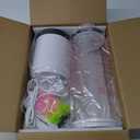 Humidifiers for Bedroom Large Room with Clear Tank, 7-Color Ambient Light,8L 2.1Gal 36dB Ultrasonic Cool Mist Humidifiers with Humidistat, Essential Oil Tray for Home Bedroom Office (White)