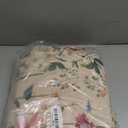 Funnymoom 24 Pcs Butterfly and Wildflowers Floral Napkins Cloth Spring Cloth Napkins Reusable Plants French Retro Toile Dinner Soft Absorbent for Summer Holiday Party