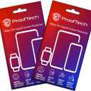 ProofTech Liquid Glass Screen Protector - Wipe On Scratch and Crack Resistant Nano Protection for All Phones Tablets Smart Watches Universal (2 Pack)