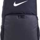 Nike Unisex Brasilia 9.5 Training Backpack (Extra Large, 30L), Black/ Black/ White, MISC