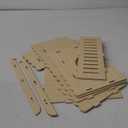 Large Guinea Pig Hideout, Upgraded Wooden Guinea Pig Castle with Guinea Pig ramp, Easy to Assemble Guinea Pig House for Small Animal House Habitat or Hamster Hideout/Rabbit Hideout