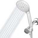 Waterpik Magnetic Dual Dock Adjustable Height Hand Held Shower Head With 5-Foot Metal Hose and PowerPulse Shower Massage, Chrome QMP-863ME