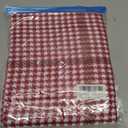 2 x RIIQIICHY Plaid Scarf for Women Fall Winter Pashmina Scarves Wraps for Cold Weather Warm Large (Red)