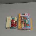 Family Dollhouse Kitchen Set  Miniature Stove, Sink & Oven with Frying Pan, Saucepan, Kettle, Utensils & Cutting Board  Dollhouse Furniture & Accessories for Ages 3+