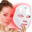 TGML LED Light Therapy Mask(FM-01), Blue & Red Light Face Mask, Rechargeable & Portable for Travel and Home Use