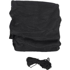 Trampoline Net, Trampoline Replacement Safety Enclosure Net Round Frame Safety Enclosure Net for 16ft Trampolines with 12 Poles