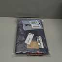 Homaxy 100% Cotton Waffle Weave Kitchen Dish Cloths, Ultra Soft Absorbent Quick Drying Dish Towels, 12 x 12 Inches, 6-Pack, Dark Grey