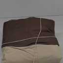 Vailge Rectangular/Oval Patio Table Cover, Heavy Duty and Waterproof Outdoor Lawn Patio Furniture Covers, Large Beige & Brown (Rectangle-72"L x 44"W x 23"H)