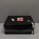 Nervure 175PCS Red Plastic Plates - Disposable Red Gold Party Plates & Pre Rolled Napkins with Cutlery for 25 Guests, 50Plates, 75Silverware, 25Cups, 25Napkin for Wedding & Party & Mother's Day