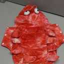 Mogoko Dog Cat Lobster Costume, Pet Halloween Cosplay Dress, Puppy Red Hoodie Warm Outfits Clothes(M Size) (13.3"Neck Girth, 15.3"Chest)