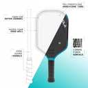 JOOLA Ben Johns Perseus 3S 16mm Pickleball Paddle w/Propulsion Core - Charged Carbon Surface Technology. UPA Approved - Elongated Body Shape w/Large Sweet Spot. NFC Chip Enabeled & UPA-A Certified.