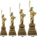 FUNHOKO Statue of Liberty America 12.5 Inches Metal Model Souvenir Home Decor Gift Copper Tint for Friends,New York City Party Supplies (32 cm)