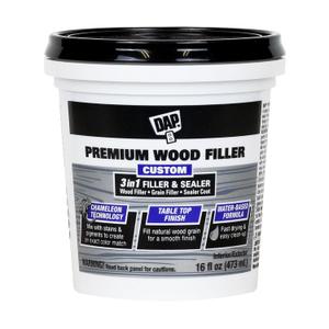 DAP Products Premium Wood Filler, White 16 FL OZ (16 oz)
