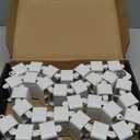 Under Desk Cable Management Vertebrae - Perfect for Sit Stand Desk - Wire Management - Adjustable Length - Flexible Cable Spine - Black, 133 cm