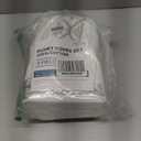 CozyDH Grey Stripe Boho Duvet Cover Set Queen, 3pcs 100% Cotton Ultra Soft Breathable Aztec Comforter Cover with Zipper Ties, 1 Bohemian White Duvet Cover & 2 Pillowshams(Queen,Grey)