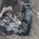 Dog Hoodie Tie Dye Dog Sweatshirt Chic Winter Clothes Ultra-Soft Warm Sweaters for Small Medium Dogs Fashion Pet Clothes for Dogs (Blue/Black/Grey, XL (Back: 16.92",Chest: 21.65", Neck: 18.89"))