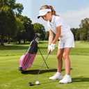 5/6/7 Pieces Kids Golf Clubs Set - Youth Golf Clubs Junior Set Ages 3-14 Includes Stand Bag, 1# Driver, 5# Hybrid, 7#, PW# Irons and Putter Right Hand for Boys Girls