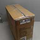 Gornoxblif 3 Drawer Metal Tool Box, Portable Metal Tool Box with EVC Liners and Latches Closure, Heavy Duty Steel Tool Chest with Ball Bearing Opening and Powder Coated Finish, Black