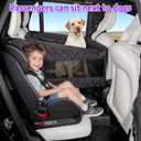 TKYZ Dog Car Seats for Large Medium Dogs Car Seat Cover,Puppy Pet Carseats(Black, Large Dog)